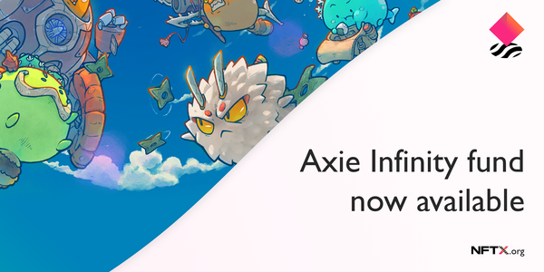 Axie Infinity Index fund is now available