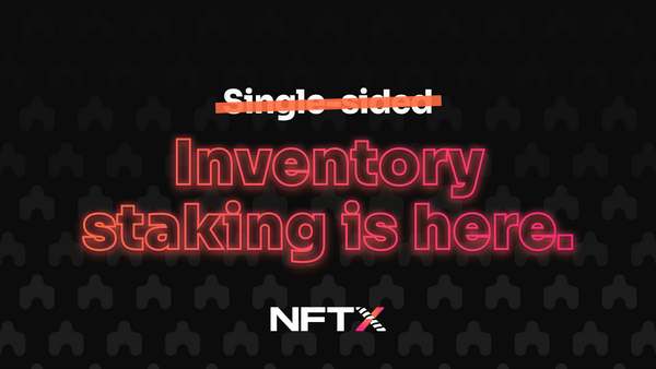 Introducing NFTX Inventory Staking